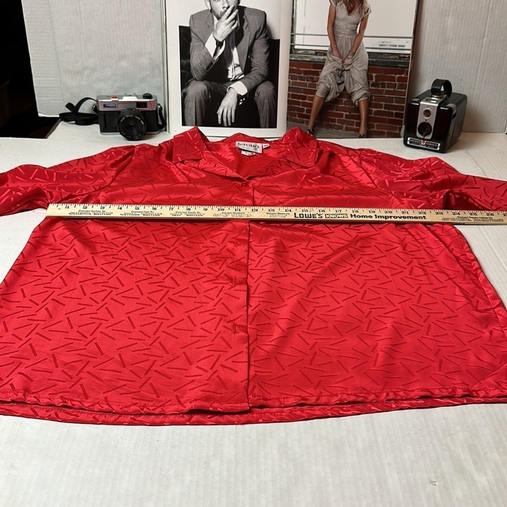 Vintage Le Folio button down blouse - Picture 6 of 9